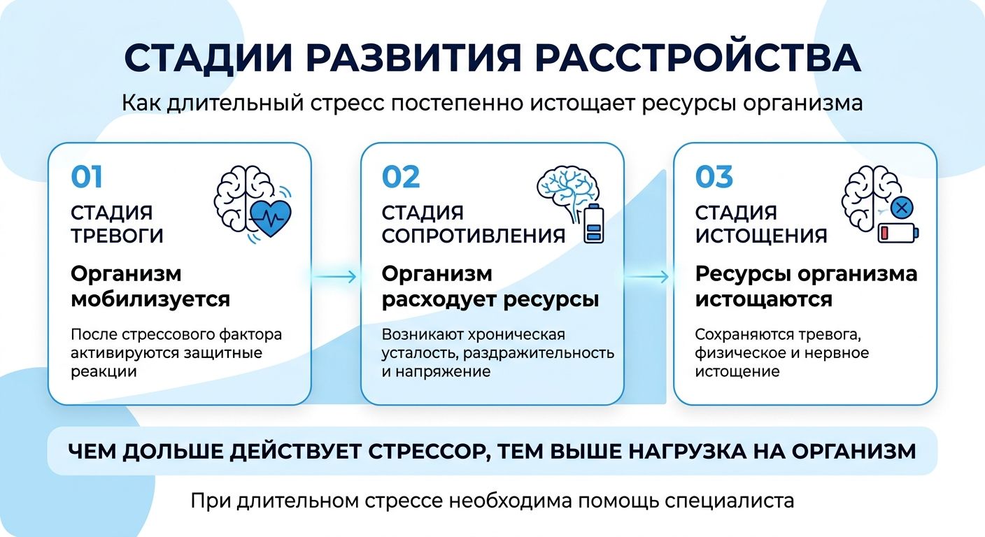Лечение стресса в Балтийске инфографика